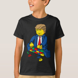 T-shirt Trump Construit Un Mur T Chemise