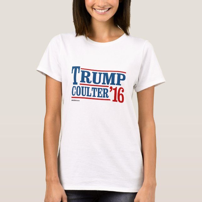 T-shirt Trump Coulter 2016 (Devant)