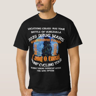 T-shirt TRUMP CYCLISME TOUR À VÉLO C & O CANAL tg5455