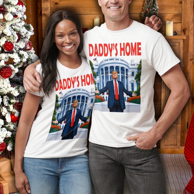 T-shirt Trump Daddys Accueil Maison Blanche Cadeau (Créateur téléchargé)
