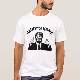 T-shirt Trump Daddys Accueil Maison Blanche JOUR DE L'INAU