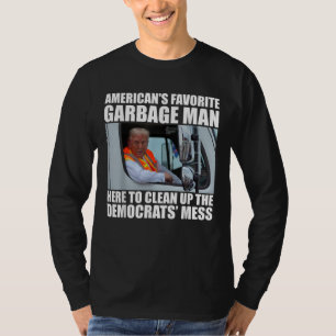 T-shirt Trump Élection 2024 Trump Garbage Man Vote Trump