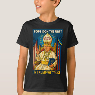 T-shirt Trump en pape de l'Eglise du Vatican - Le pape Tru