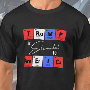 T-shirt Trump est élémentaire pour l'Amérique