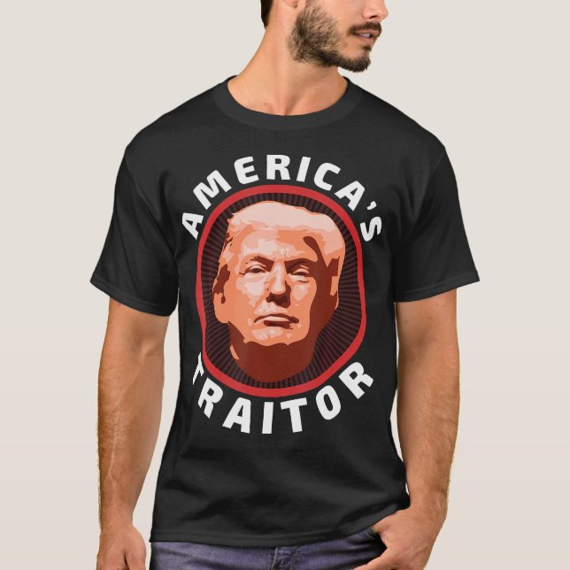 T-shirt Trump est un traître (Devant)