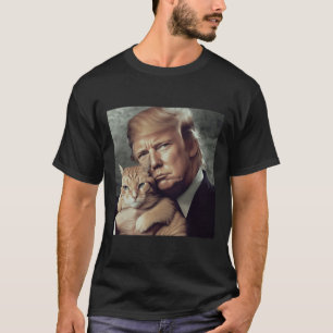 T-shirt Trump Et Chat - Drôle Trump Cat Meme