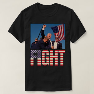 T-shirt Trump et le combat
