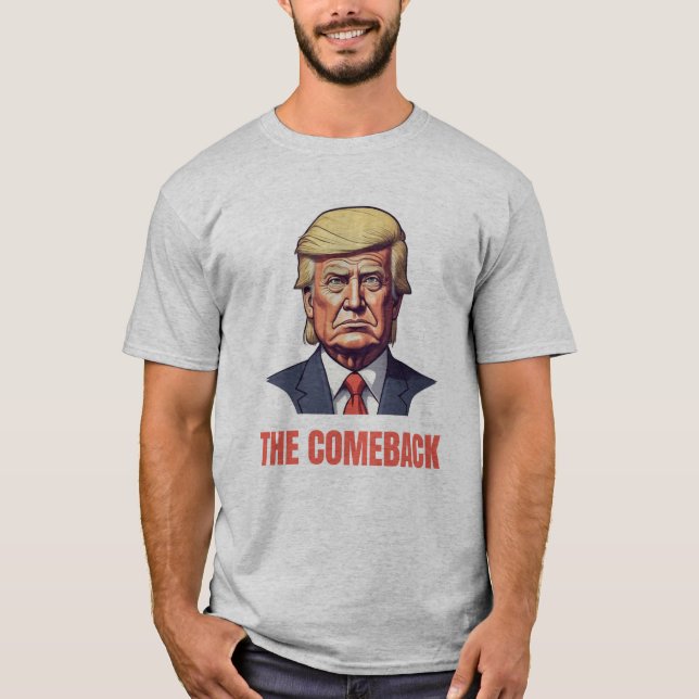 T-shirt Trump et le retour (Devant)
