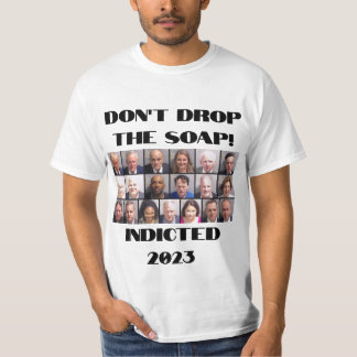 T-shirt Trump et ses hommes de coeur : ne laissez pas tomb