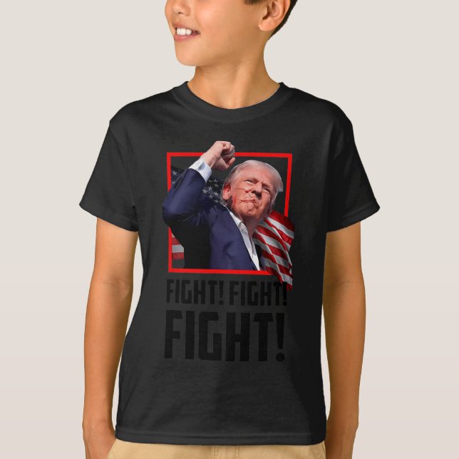 T-shirt Trump Fight Fight Fight (Devant)