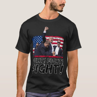 T-shirt Trump Fight Fight Fight