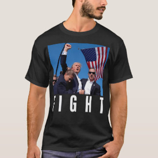 T-shirt Trump Fight Fight Fight Trump 2024