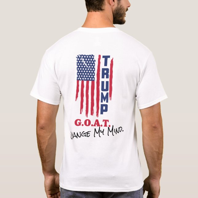 T-shirt Trump "G.O.A.T" (Dos)