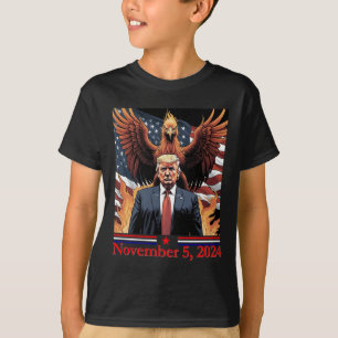T-shirt Trump Gagne 2025 Pcute Ss Cute Ssnix Qui Se Lève D