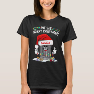 T-shirt Trump Garge : Joyeux Noël Mega Santa Hat