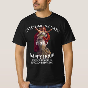 T-shirt Trump Gay Arabe Trans Satyre Moelleux Bar Tiki