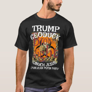 T-shirt Trump Geoduck Eunuch Jesus Parti républicain Pee