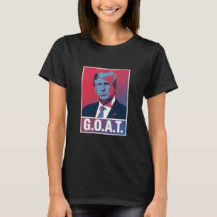 T-shirt Trump GOAT Élection 2024 Républicain Vintage