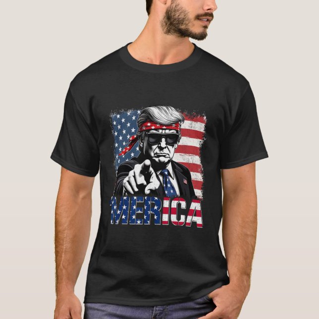 T-shirt Trump Golfe des États-Unis Amérique Trump Apparel (Devant)