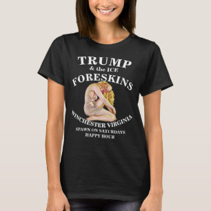 T-shirt Trump gracie son propre prépuce et sac de balloche