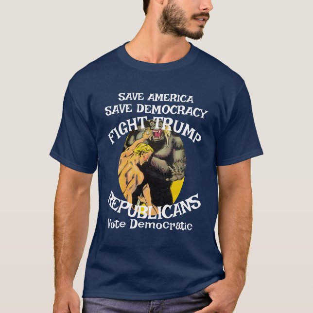 T-shirt Trump Hindu Jesus (Devant)