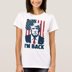 T-shirt Trump Je suis le Président de la République Tchèqu