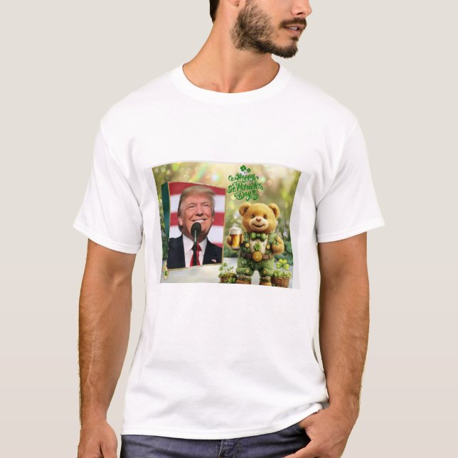 T-shirt Trump Jour de la Saint Patrick Shirt (Devant)