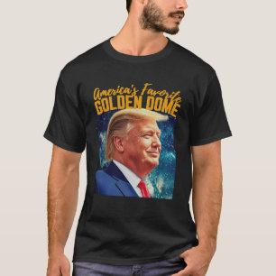 T-shirt Trump Le Dôme doré favori de l'Amérique Trump Trum