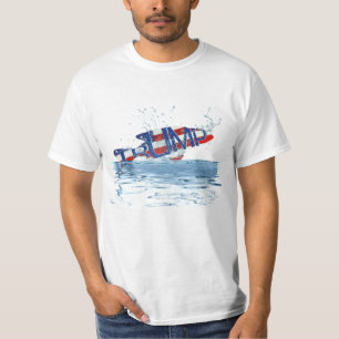 T-shirt Trump : le poisson indicateur dans l'eau