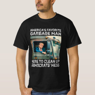 T-shirt Trump, l'homme-poubelle favori de l'Amérique