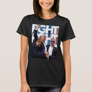 T-shirt Trump lutte contre Trump pour l'Amérique et pour l