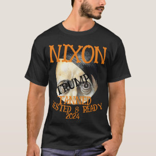 T-shirt TRUMP MORT Tannée Reposé et prêt NIXON 2024