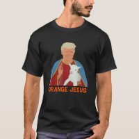 Trump Orange Jesus Funny meme chrétienne femmes ho