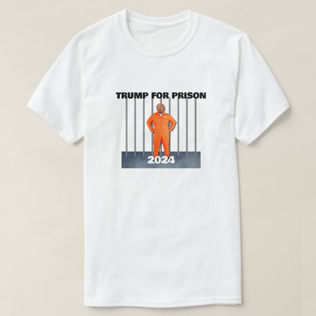 T-shirt Trump pour la prison 2024 (Design devant)