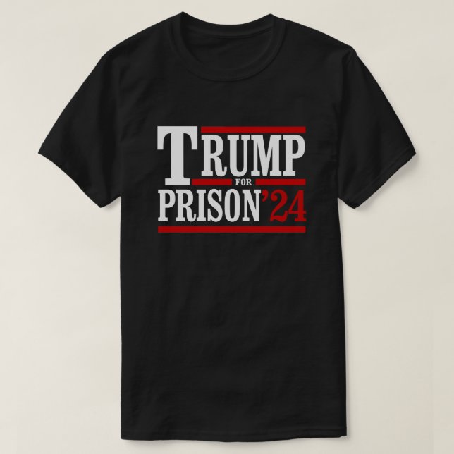 T-shirt Trump pour la prison 24 (Design devant)