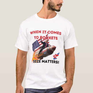 T-shirt Trump Président 2024 Lil Rocket Man