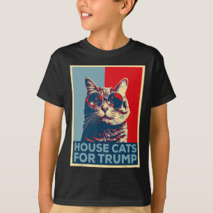 T-shirt Trump remporte la victoire de House Cats pour Trum