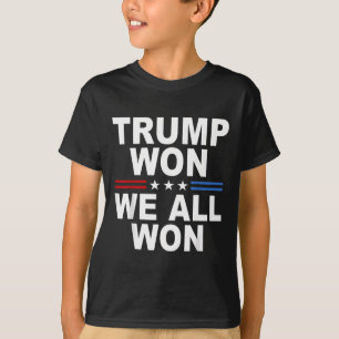 T-shirt Trump remporte le drapeau américain 2024