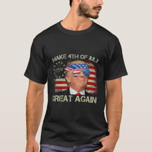 T-shirt Trump rend le 4 juillet à nouveau génial 47e prési