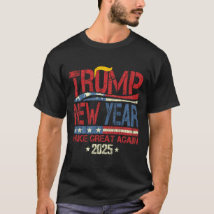 T-shirt Trump Rendre sa grandeur au Nouvel An Joyeux au No