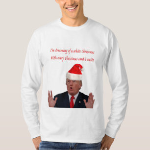 T-shirt Trump, rêve d'un Noël blanc