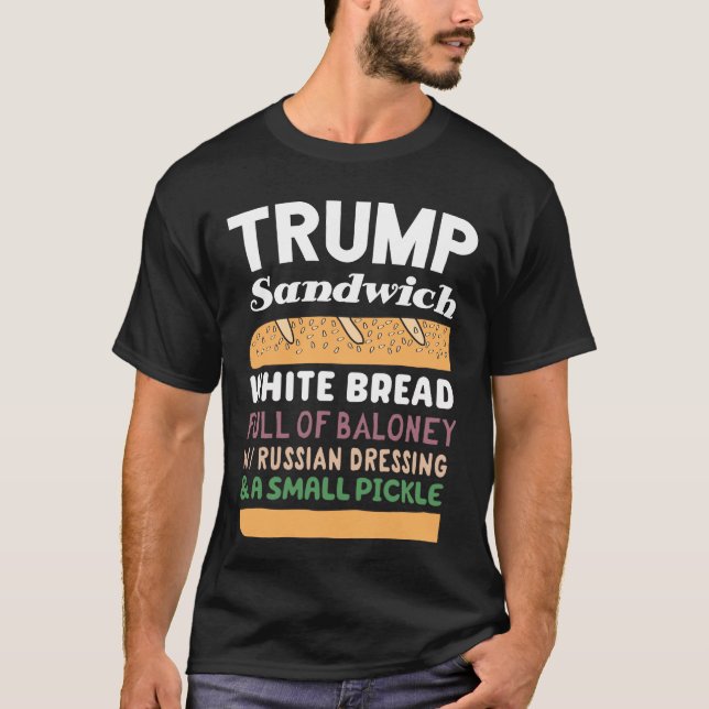 T-shirt Trump Sandwich (Devant)