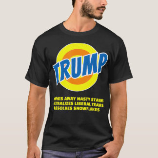 T-shirt Trump S'Éloigne De Nasty Stains Dissolle Feu De Ne