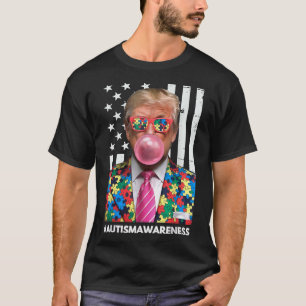 T-shirt Trump Sensibilisation sur l'autisme Pour Trump L'A