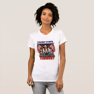 T-shirt Trump Squad Vance Kennedy 45 47 drapeau américain 