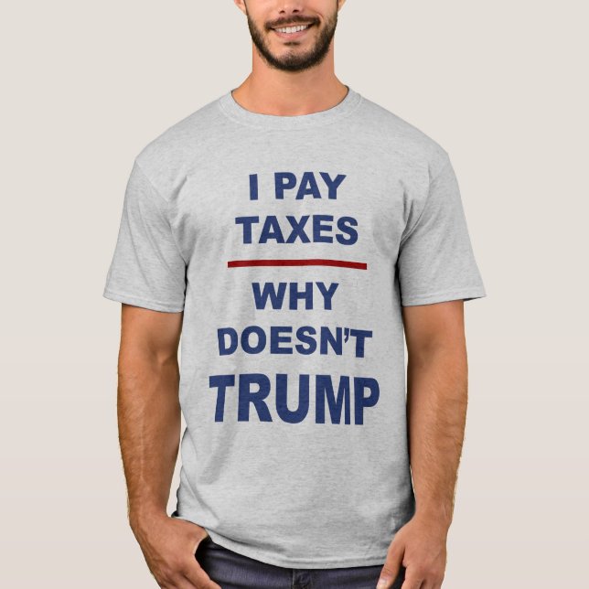 T-shirt Trump taxe Trump (Devant)