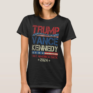 T-shirt Trump Vance Kennedy Reprenez l'Amérique Élection 2