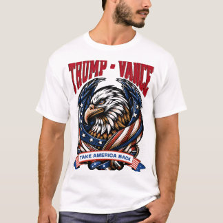 T-shirt Trump Vance - Reprendre l'Amérique