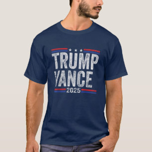 T-shirt Trump Vance Vintage 2025 Reprenez l'Amérique