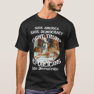 T-shirt Trump Wyoming WY Etat TN TX UT VT VA WA WV WI WY